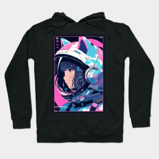 Anime Cat Girl | Quality Anime Design | Chibi Cat Girl Miaw | Manga Anime Art Hoodie